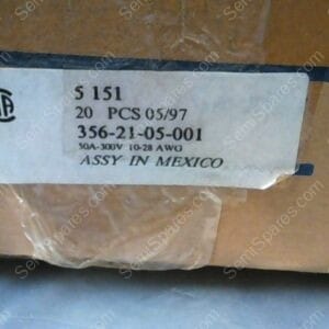 356-21-05-001 | CINCH CONNECTOR DIVISION, 5A-300V, 10-28 AWG ASSY