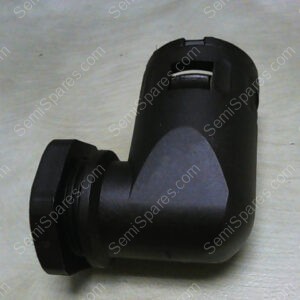 AD21.2PG16 | PLASTIC HOSE 90 DEGREE CONNECTOR AD21.2 PG16 BLACK