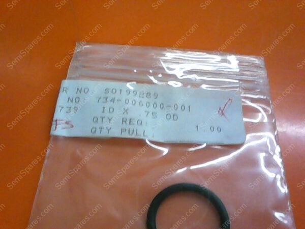734-006000-001 | O-RING  .739   ID X .75 OD