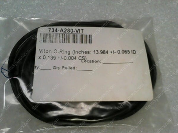 734-007389-001 | O-RING (INCHES: 13984 +/- 0.065 ID X 0.139 +/-0.004 CS) - Image 2