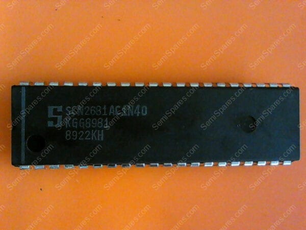 SCN2681AC1N40 | 2X SIGNETICS IC SCN2681AC1N40 SCN2681, 2681 40 PINS DIP