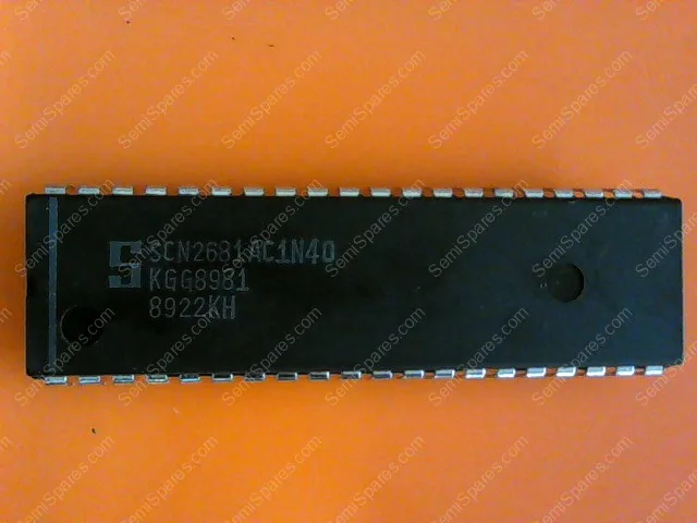 SCN2681AC1N40 | 2X SIGNETICS IC SCN2681AC1N40 SCN2681, 2681 40 PINS DIP