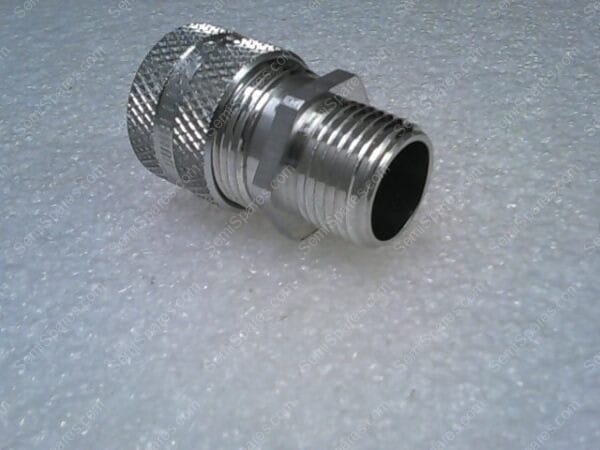 HUBBELL-F2 | CORD CONNECTOR, STRAIGHT MALE .31-.38", 3/8" ALUMINUM - Image 2