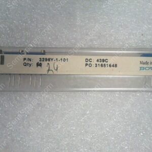 3296Y-1-101 | TRIMMER, 100, OHM, 0.5W, PC, PIN, TOP