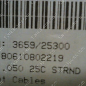 3659/25300 | 3M FLAT CABLES.050 25C STRND 28AWG 300