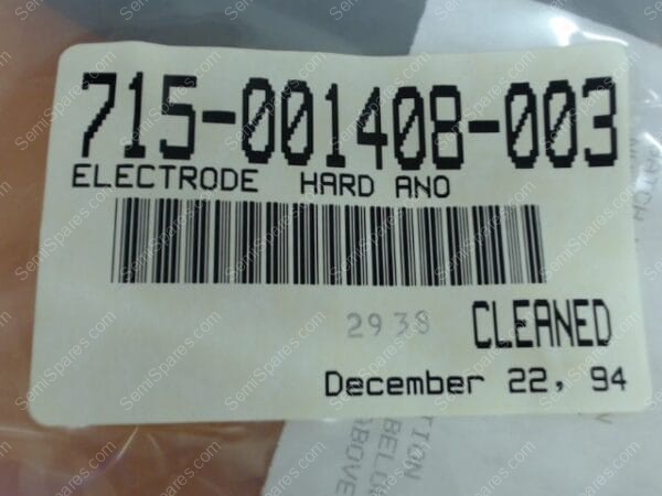 715-001408-003 | ELECTRODE  HARD ANO - Image 3