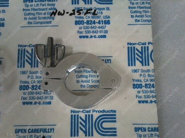 (NW-25-CR-SV) (NW-25-FL) | KF-25 CLAMP ALUMINUM W/CENTERING RING VACUUM FITTING FLANGE NW - Image 2