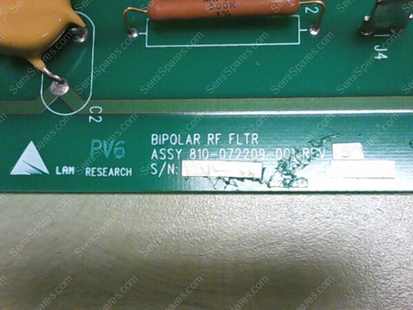 810-072209-001 | ASSY,PCB,RF FILTER, 9900 - Image 2
