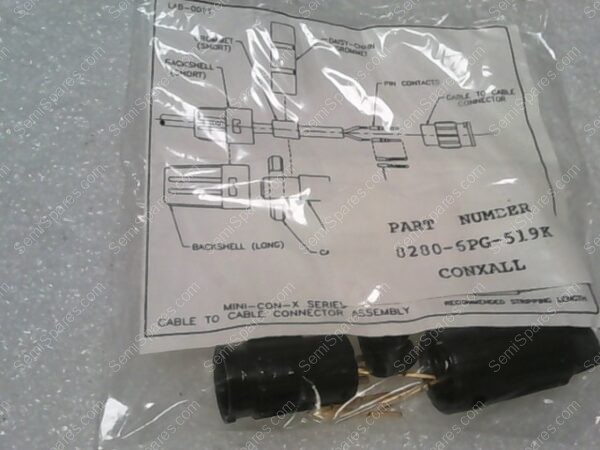 8280-6PG-519K | MINI-CON-X PLASTIC CONNECTOR ASSEMBLY