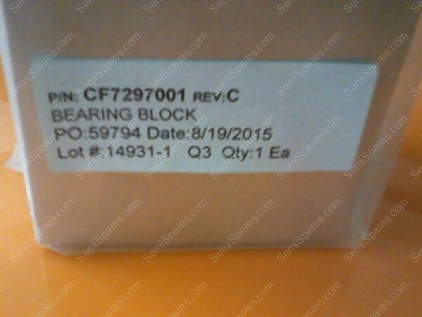 BG-4310-00 | BEARING, BLOCK, F7297001, I6, I3