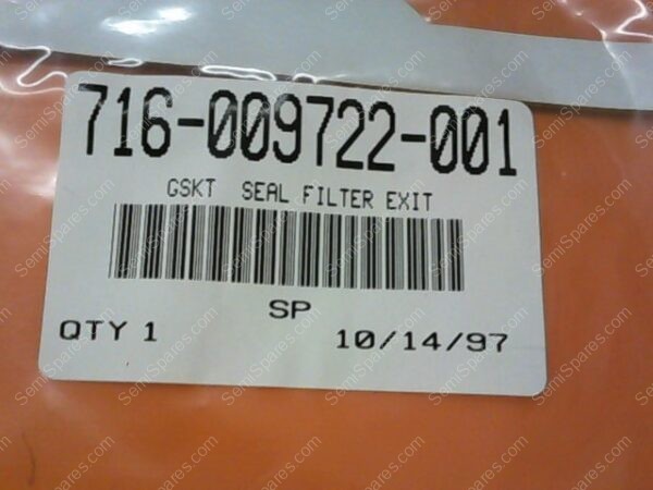 716-009722-001 | GSKT SEAL FILTER EXIT - Image 4