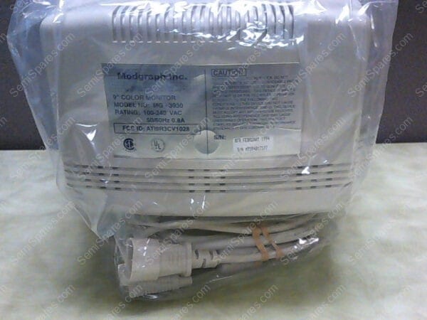 3000377 | DSPL MON. 9 INCH SUPER-VGA CLR - Image 3
