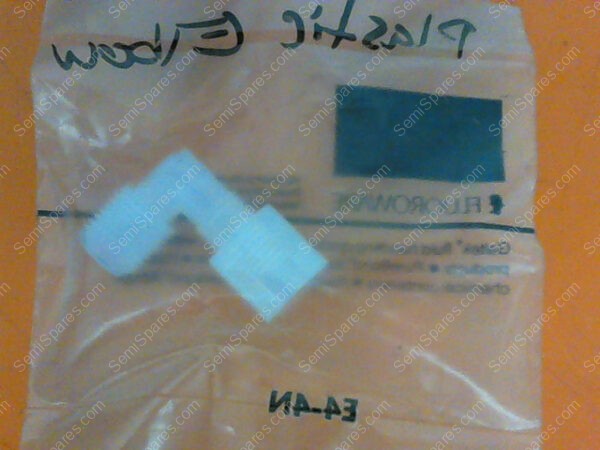 E4-4N | FLUOROWARE GALTEK E4-4N, 1/4 TUBE MALE NPT PFA ELBOW, NOS - Image 2