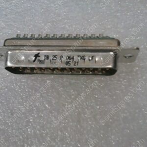 DB 25P 064 TXG LF | CONNECTOR D-SUB PLUG, MALE PINS CONNECTOR