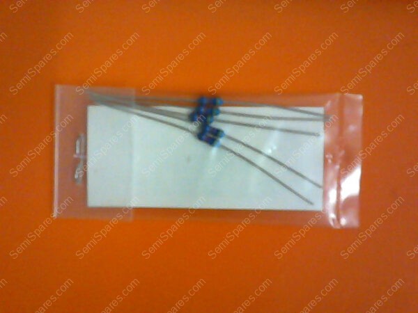 402KX | 1/4 WATT 1% METAL FILM RESISTORS 402KX OHM (PK OF 5)