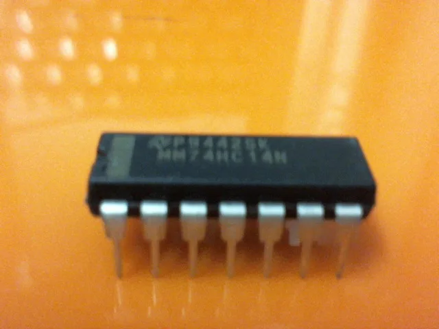 MM74HC14N | INTEGRATED CIRCUITS, INVERTER, HC/UH SERIES, 6-FUNC, 1-INPUT, CMOS, PDIP14, MM74HC14N - Image 2