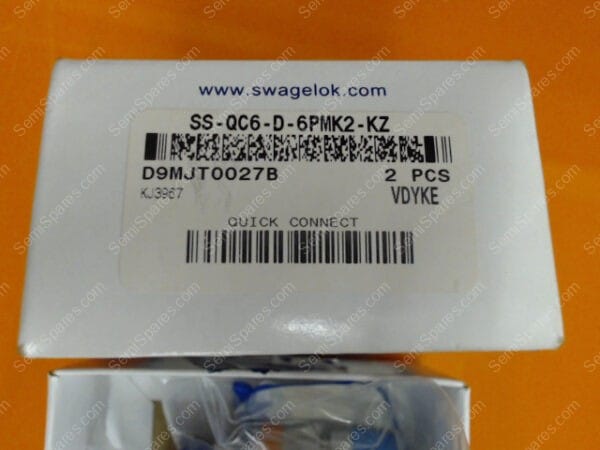 CF-3085-00 | FITTING QCDESO STEM3/8 SS-QC6-D-6PMK2-KZ