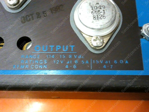 2D15-6B | POWERTEC OEM II DC POWER SUPPLY MODEL 2D15-6B