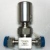 3870-01262 APPLIED MATERIALS | SS-BN2426-C SWAGELOK | VALVE BELLOWS 1/4 IN VCO 2-WY SST SHUTOFF | BW-5258-00