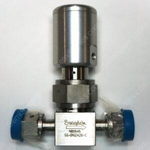 3870-01262 APPLIED MATERIALS | SS-BN2426-C SWAGELOK | VALVE BELLOWS 1/4 IN VCO 2-WY SST SHUTOFF | BW-5258-00