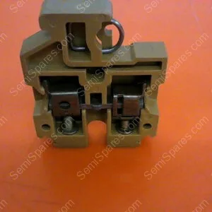 SAK 6N | DIN RAIL MOUNT TERMINAL BLOCK, 2 POSITIONS, 22 AWG, 8 AWG, 6MM SCREW