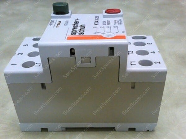 KTA3-25-16A | SPRECHER & SCHUH KTA3-25-16A, KTA32516A,MOTOR STARTER PROTECTOR 1-1.6 AMP, 3 POLE 1/3 PHASE 380/660 VAC - Image 4