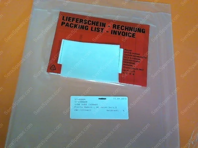 CC-0445-00 | LINER,PLATE TOP,P/N 57400009,RTP-1