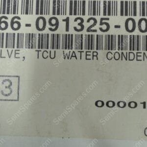 766-091325-001 | VALVE, TCU WATER CONDENSOR