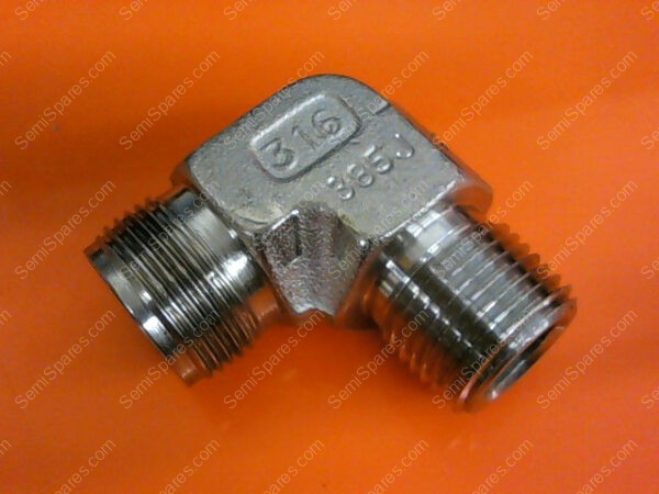 316385J | SWAGELOK 316385J STEEL ELBOW FITTING - Image 3