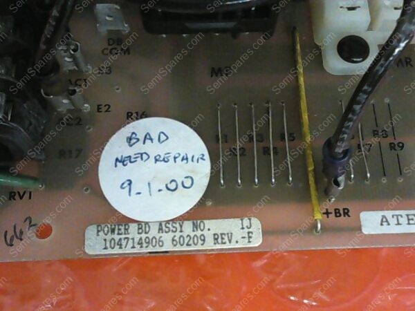 104714906 | PC BORD POWER ASSY,P/N 104714906 - Image 2