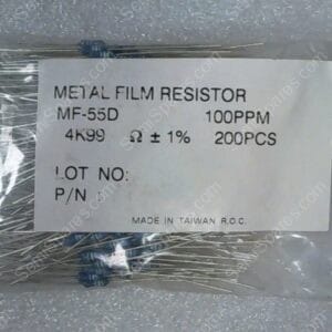 RESISTOR | METAL FILM RESISTOR, MF-55D 4K99