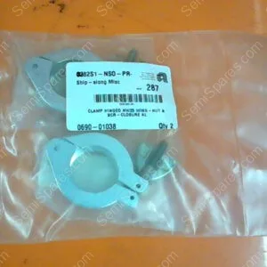 0690-01038 | CLAMP HINGED NW25 WING -NUT & SCR - CLOSURE AL