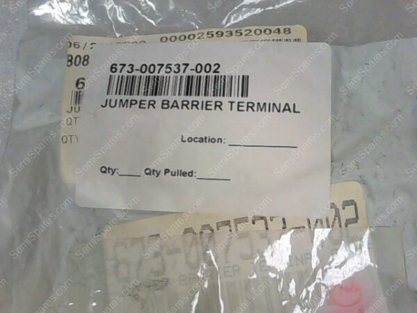 673-007537-002 | JUMPER BARRIER TERMINAL