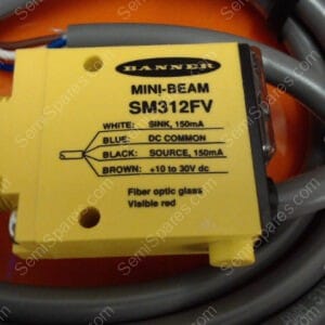 SN-5555-00 | MINI-BEAM SENSOR,VISIBLE RED,SM312FV