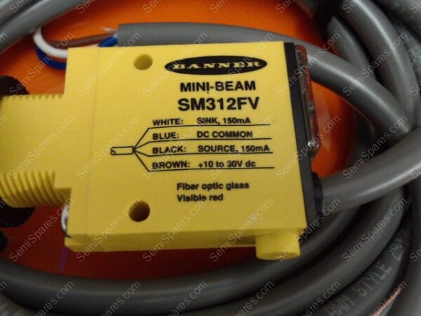 SN-5555-00 | MINI-BEAM SENSOR,VISIBLE RED,SM312FV