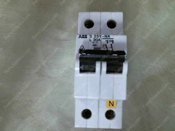 S251-L20A | ABB CIRCUIT BREAKER S251-L20A