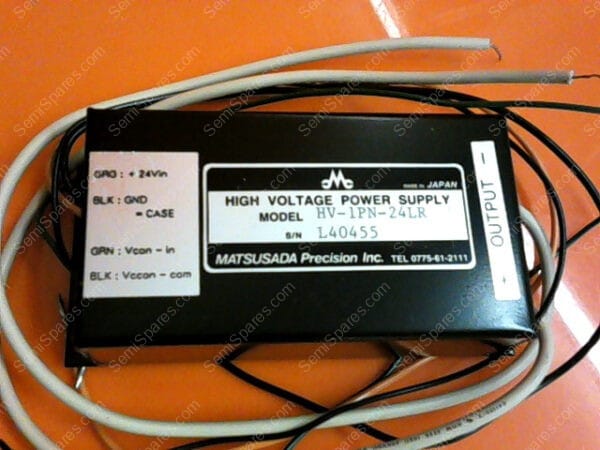 HV-1PN-24LR | MATSUSADA PRECISION HV-1PN-24LR HIGH VOLTAGE POWER SUPPLY/SOURCE MODULE - Image 2