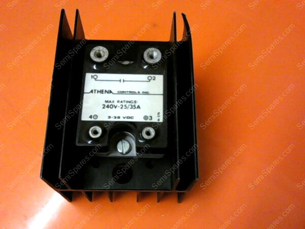 ZC-24025 | ATHENA CONTROLS INC. ZC-24025 MAX. RATINGS 240V-25/35A 3-32 VDC - Image 5