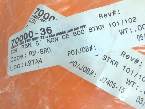 CA-0380-00 | CABLE,RIBBON,70000-36,5FT,DRYER - Image 2