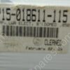 715-018611-115 | CAP, LWR ELECT, 8"(DOMED .050)