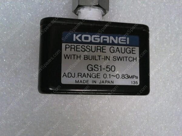 GS1-50 | PRESSURE GAUGE WITH BUILT-IN-SWITCH - Image 2