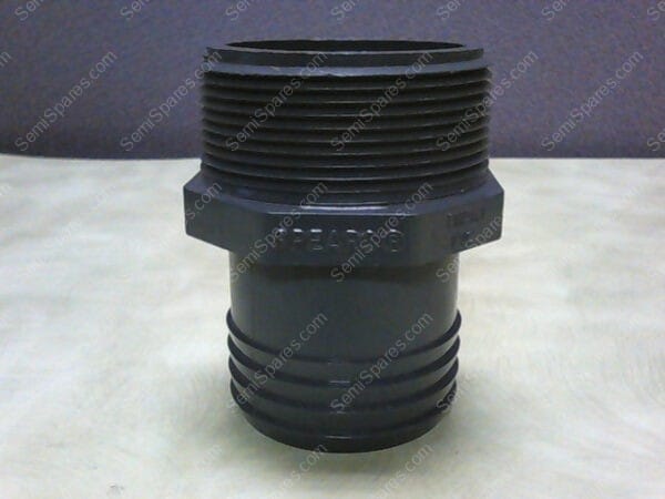 D2609 | SPEARS D2609, 2" NPT TO BARBED-INSERT, NSF-PW, GREY, PVC 1, FITTING ADAPTER