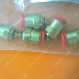 CF-0403-00 | FITTING, 1/4" TUBING, P/N KQH07-32, 10-32UNF