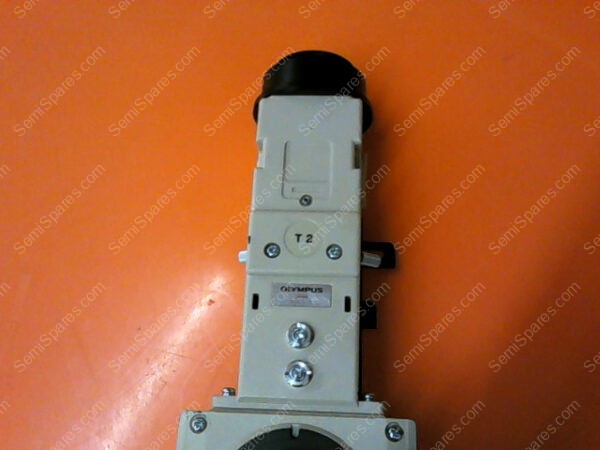 BH2-UMA | OLYMPUS MICROSCOPE BH2-UM ILUMINATOR TRINOCULAR HEAD TI3 LIGHT SOURCE GRANITE