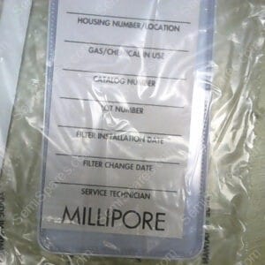 4 VG-N | PARKER 4 VG-N NON-RETAINED FLAT STYLE GASKETS, VACU SEAL FITTINGS,WITH HBR LABELS AND MILLPORE TAG