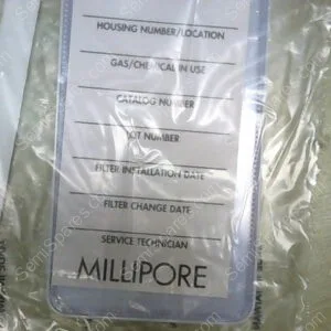 4 VG-N | PARKER 4 VG-N NON-RETAINED FLAT STYLE GASKETS, VACU SEAL FITTINGS,WITH HBR LABELS AND MILLPORE TAG