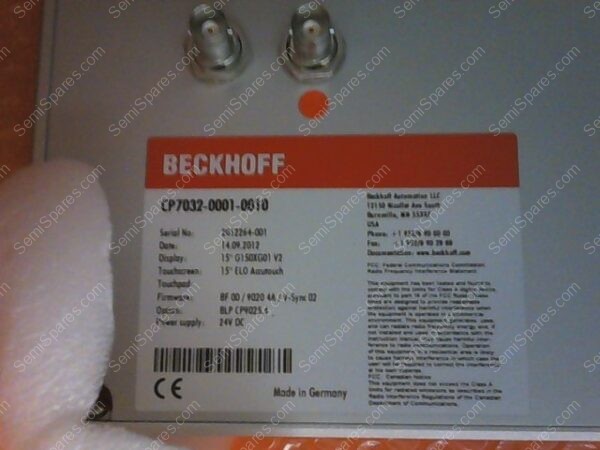 SP-0012-00 | MONITOR TOUCHSCREEN CP7032-0001-0010 - Image 2