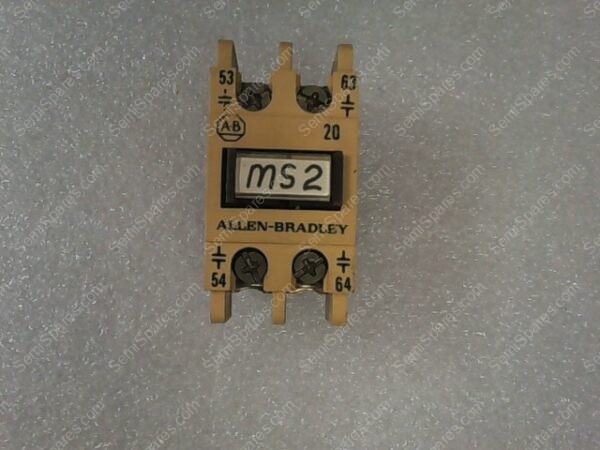 195-FA20 | ALLEN BRADLEY, 195-FA20 AUXILIARY CONTACT BLOCK, 10 AMP