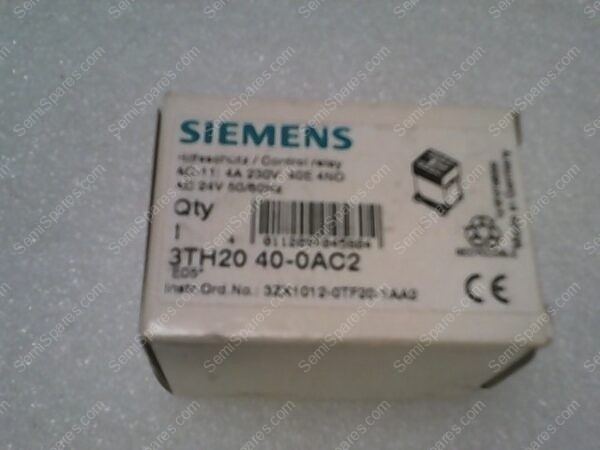 3TH20 40-0AC2 | CONTACTOR RELAY - Image 2