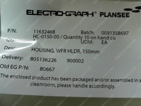 HC-0150-00 | HOUSING PN 11632468,80667